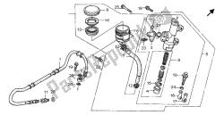 maître-cylindre de frein arrière
