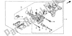 REAR BRAKE CALIPER