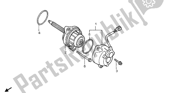 All parts for the Generator of the Honda CBR 1000F 1996