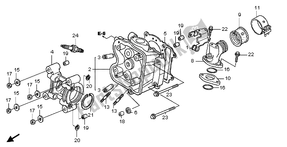 Todas las partes para Cabeza De Cilindro de Honda FES 125A 2009