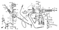 HANDLE LEVER & SWITCH & CABLE