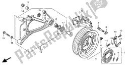 roue arrière et bras oscillant