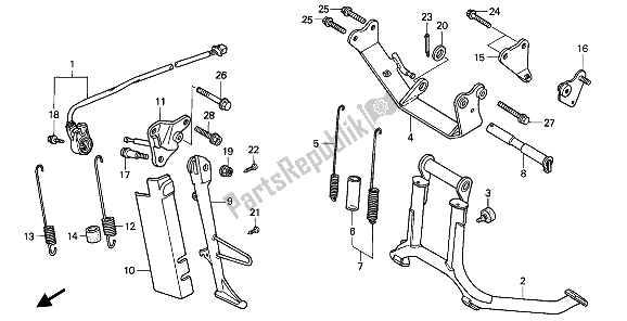 Todas las partes para Estar de Honda VFR 750F 1991