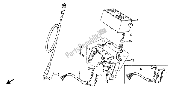 Todas las partes para Metro de Honda XR 600R 1992