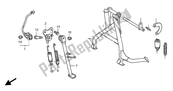 Todas las partes para Estar de Honda CBR 600 FS 2002