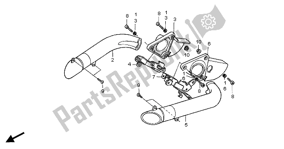 Wszystkie części do Kana? Powietrzny Honda NSR 125R 2001