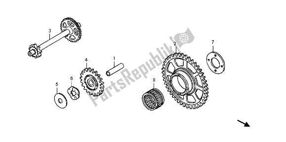 Wszystkie części do Uruchamianie Nap? Dzanego Ko? A Z? Batego Honda CB 600 FA Hornet 2012