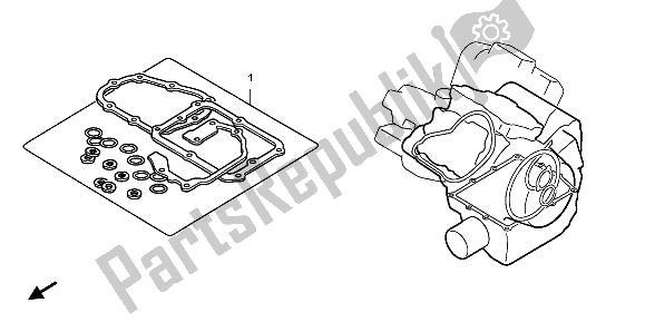 Todas las partes para Kit De Juntas Eop-2 B de Honda NT 700V 2008