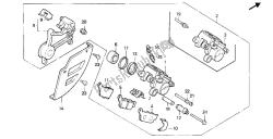 REAR BRAKE CALIPER