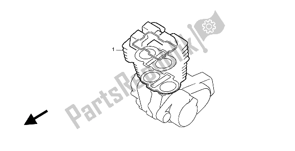 All parts for the Eop-1 Gasket Kit A of the Honda CMX 250C 1998