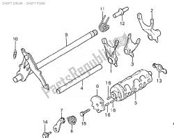 SHIFT DRUM - SHIFT FORK
