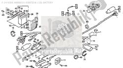 F-24 WIRE HARNESS-IGNITION COIL-BATTERY