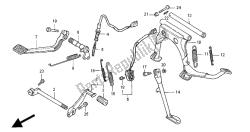 pedal y soporte