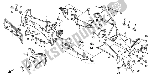 Wszystkie części do Os? Ona Rury G?ównej I Os? Ona Nogi Honda ANF 125 2011