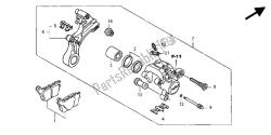 REAR BRAKE CALIPER