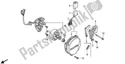 linker carterdeksel & generator