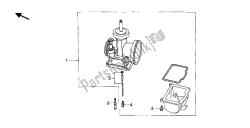 kit de peças opcionais do carburador eop-1-1