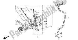 maître-cylindre de frein avant