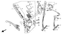maître-cylindre de frein avant