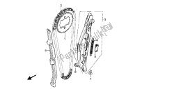 cadena de levas y tensor