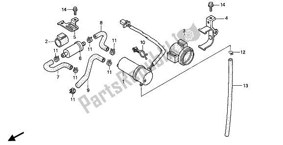 Tutte le parti per il Pompa Di Benzina del Honda CBR 900 RR 1994