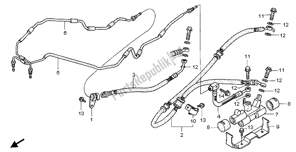 Tutte le parti per il Valvola Di Controllo Proporzionale del Honda CBR 1000F 1996