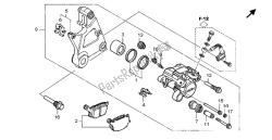 REAR BRAKE CALIPER