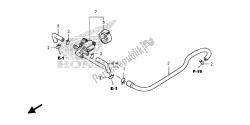 soupape de commande d'injection d'air