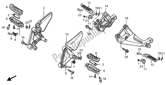 Todas las partes para Paso de Honda CBR 1100 XX 2008