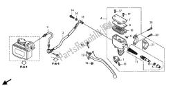 REAR BRAKE MASTER CYLINDER