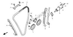 cadena de levas y tensor