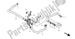 commande d'injection d'air. soupape