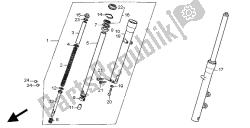 tenedor frontal