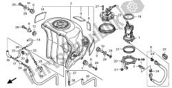 réservoir de carburant et pompe à carburant