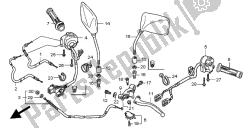 HANDLE LEVER & SWITCH & CABLE