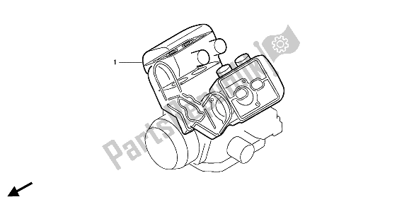 All parts for the Eop-1 Gasket Kit A of the Honda ST 1100 1994