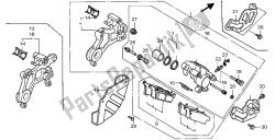 REAR BRAKE CALIPER