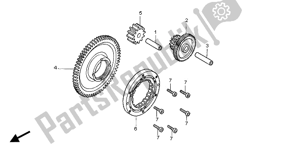 Wszystkie części do Sprz? G? O Rozruchowe Honda CB 1300 2005