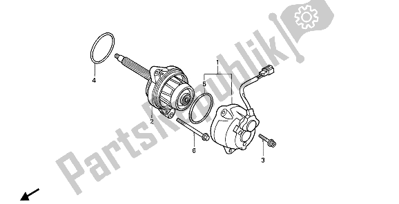 Wszystkie części do Generator Honda CBR 1000F 1990