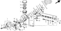 REAR BRAKE MASTER CYLINDER