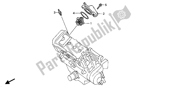 Tutte le parti per il Termostato del Honda CBR 900 RR 1994