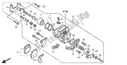 REAR BRAKE CALIPER