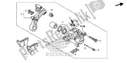 REAR BRAKE CALIPER