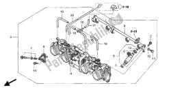 corpo farfallato (assy.)