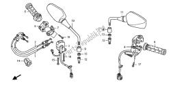 interruptor y cable y espejo