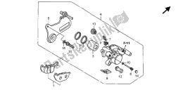 REAR BRAKE CALIPER