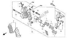 R. FRONT BRAKE CALIPER