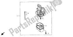 kit de peças opcionais do carburador