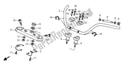 lidar com tubo e ponte superior