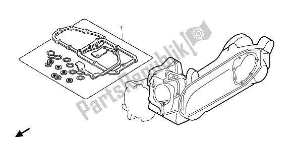 Toutes les pièces pour le Kit De Joint Eop-2 B du Honda SH 300A 2009